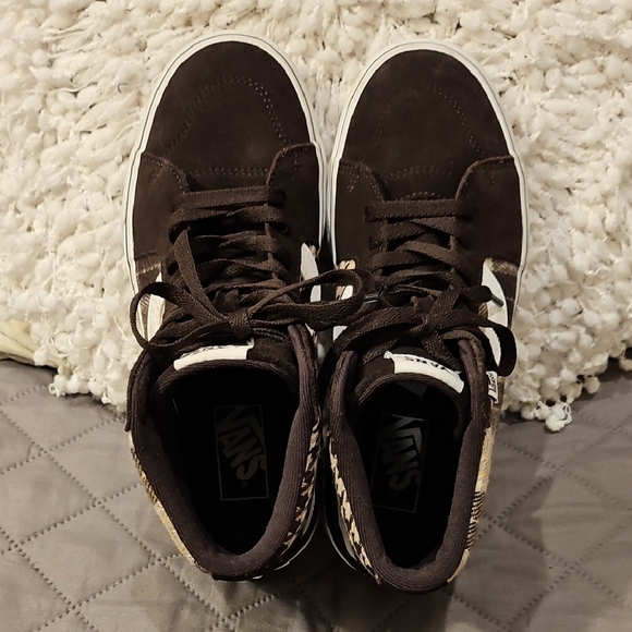 Vans Filmore Hi Brown Plaid Mix High-Tops - Picture 9 of 16